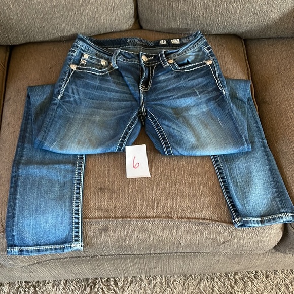 Miss Me size 26 Straight leg jeans - Picture 3 of 6
